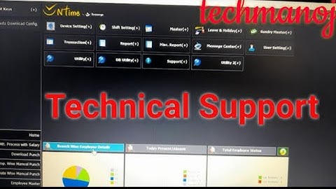 secureye ontime software download & install | attendance software setup