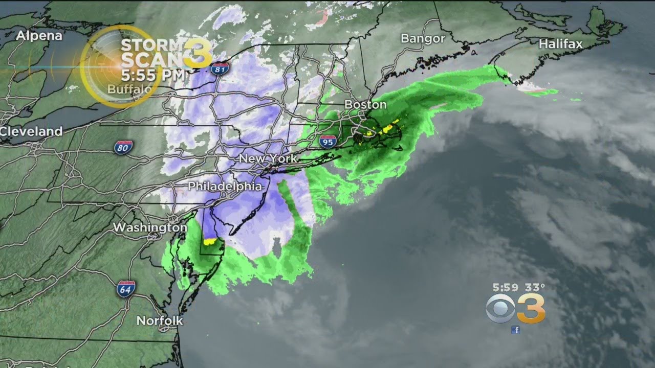 Storm Watch: Wind And Rain Pummels Parts Of The Northeast - YouTube