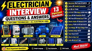 Electrical Basic Interview Questions and Answers | Electrician Interview Questions #2 screenshot 4