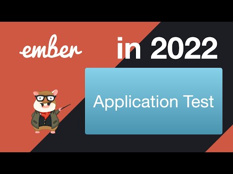 Ember.js tutorial for beginners #13 Application/Acceptance test (2022)