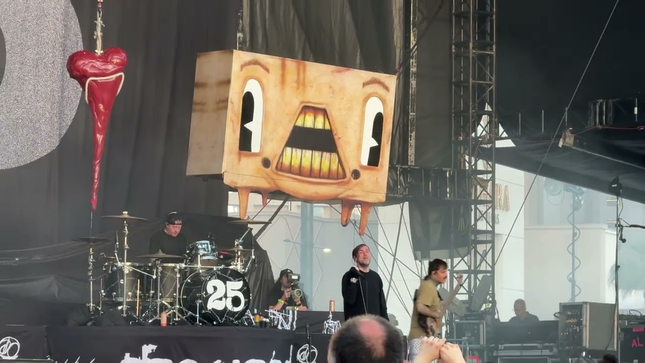 The Used - The taste of Ink - live at When we were young 10.19.2025