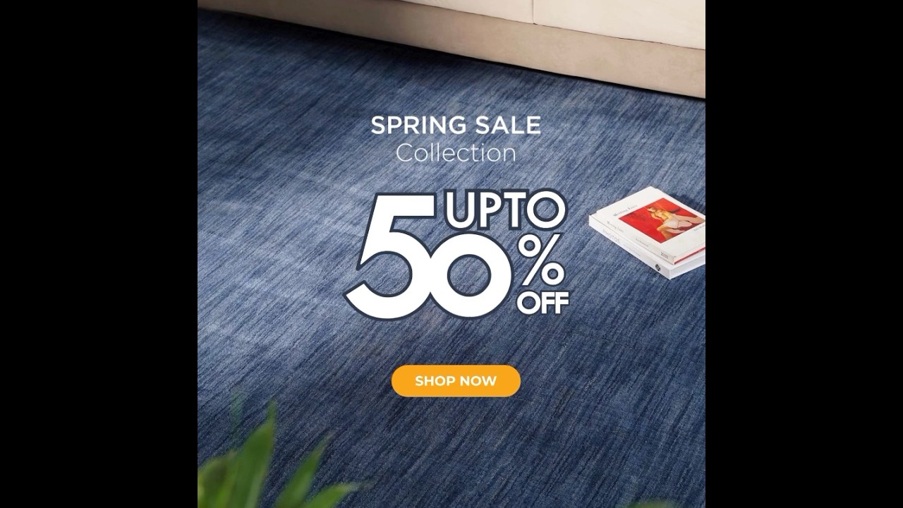 Spring Sale at Get My Rugs | Up to 50% OFF | Shop Now at GetMyRugs.com