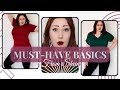 MUST HAVE BASICS FROM SHEIN | UPGRADING MY CLOSET | TOP TRY ON HAUL FROM SHEIN