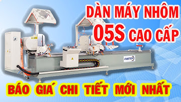 Máy cắt nhôm 2 đầu 05S CAO CẤP 2021 | Chỉ từ 38tr | Máy cắt nhôm 2 đầu FASTER F55