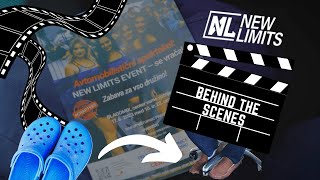 Behind the scenes, Kratek promo video za New Limits Event