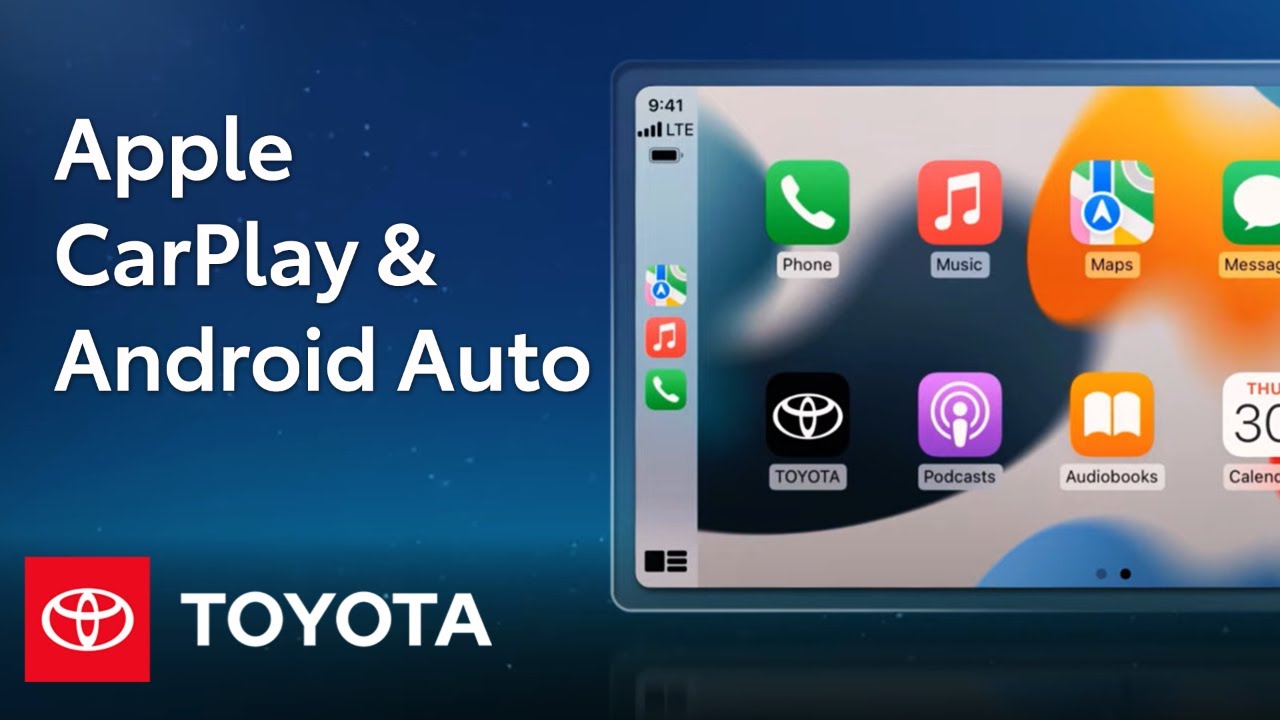 How To Apple CarPlay and Android Auto on Toyota's New Audio Multimedia