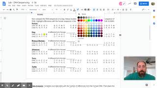 DNA Sequencing Lab - Video Tutorial