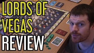Dice Hard - Lords of Vegas - Board Game Review