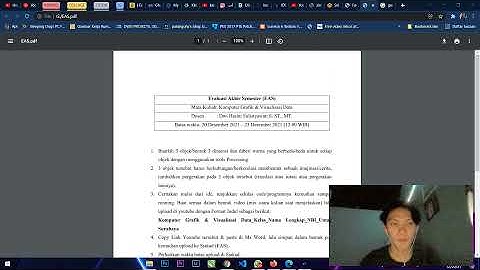 Komputer Grafik & Visualisasi Data_B_Achmad Rizal_1461900281_UntagSurabaya