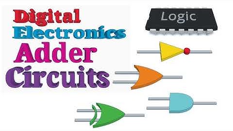 Digital Electronics - Combinational Logic - Adder Circuit