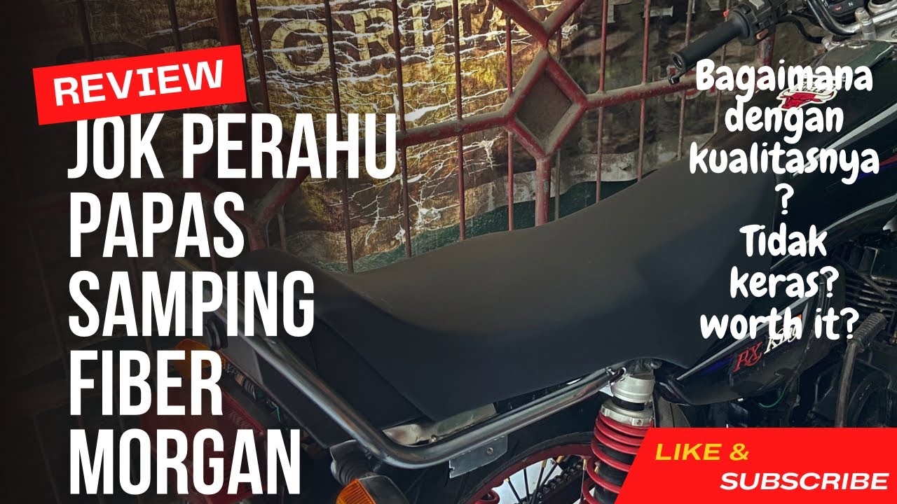 Review Jok RX King Perahu Bandungan Fiber Morgan | Review Jok RX King Papas Samping | RX King