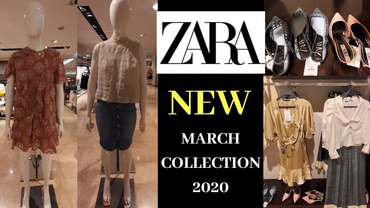 **NEW IN** ZARA MARCH 2020 Collection Ladies Fashion 