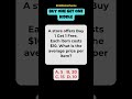 What is the average price per item? #shorts #maths #riddlemathzone