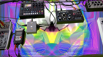 Generative Techno with the Digitone, Typhon, and Midihub