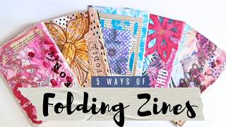 5 Zine Folding Techniques You Can Try Today (Beginner Friendly) - (Part 1)