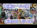 【鬼滅の刃】鬼滅シール付！　鬼滅の刃×ぷっちょ　開封