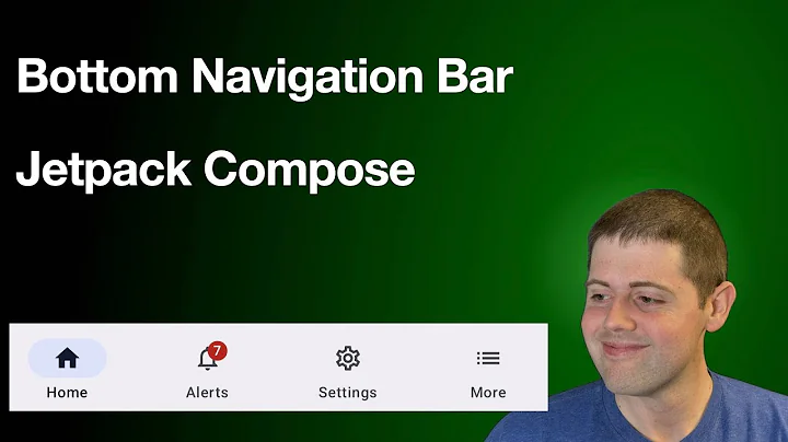 Bottom Navigation Bar in Jetpack Compose