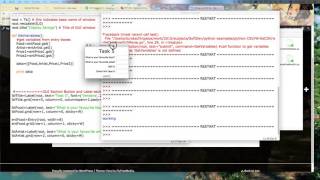 Write to CSV using a GUI