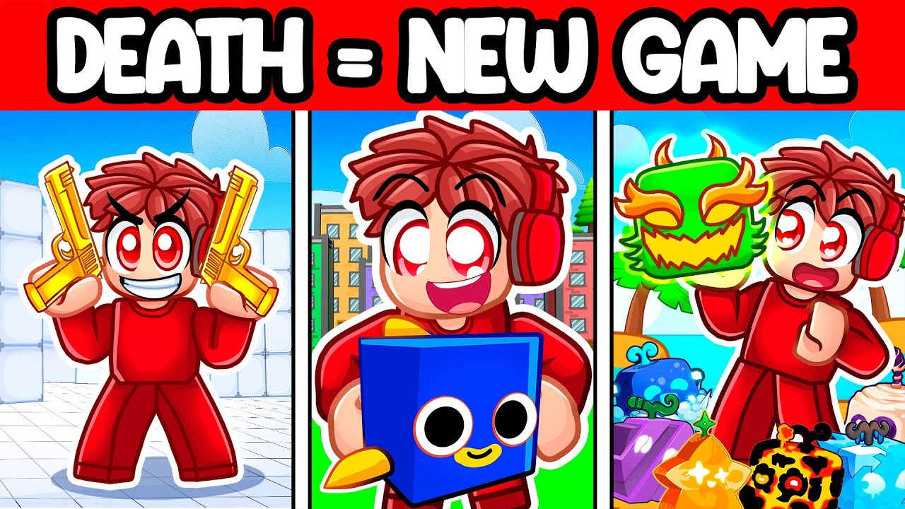 Roblox, но если я умру, я изменю игру