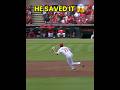 NO WAY HE GOT THAT 🤯 #mlb #baseball #shorts #viral #sports #parati #youtube