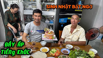BA MẸ VỢ TỔ CHỨC SINH NHẬT ĐƠN SƠ CHO TIẾT CƯƠNG TẠI QUÊ