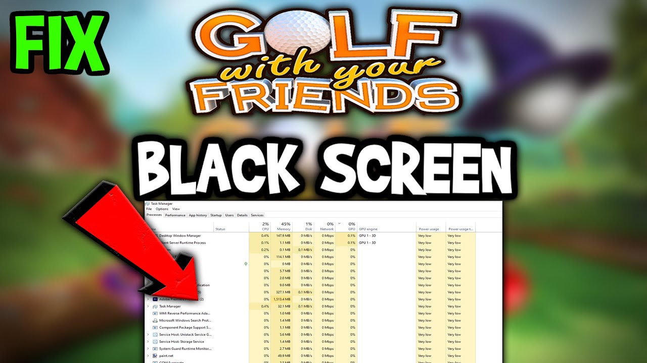 Golf with your friends – How to Fix Black Screen & Stuck on Loading ...