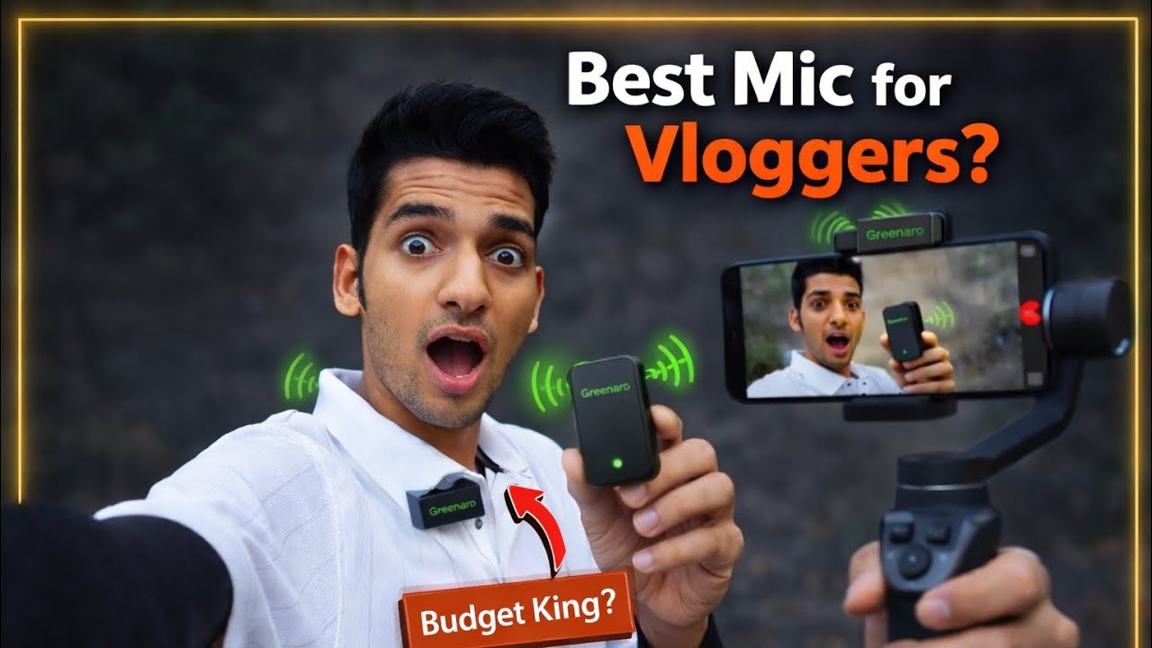 Best Budget Mic for Vloggers? 🎤 Greenaro P10 - Noise Test & Review