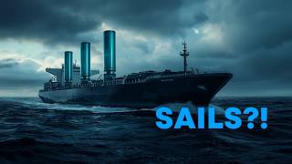 Why Giant Cargo Ships Are Growing Sails Again