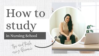 How to Study in Nursing School | Tips from a NP student + Picmonic Review
