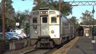 Railfanning at Maplewood, Ridgewood & Secaucus,NJ Ft: NJT MO-1 with New Haven FL9 2024