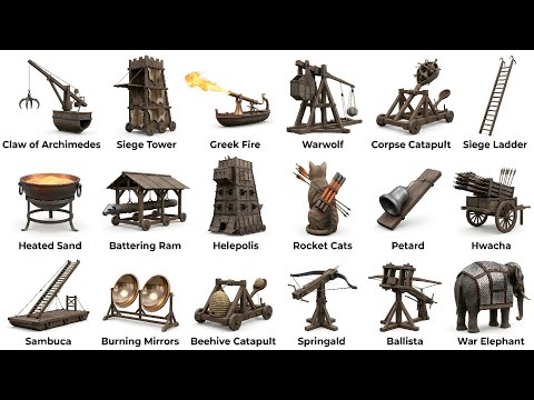 Every Crazy Siege Machine Explained