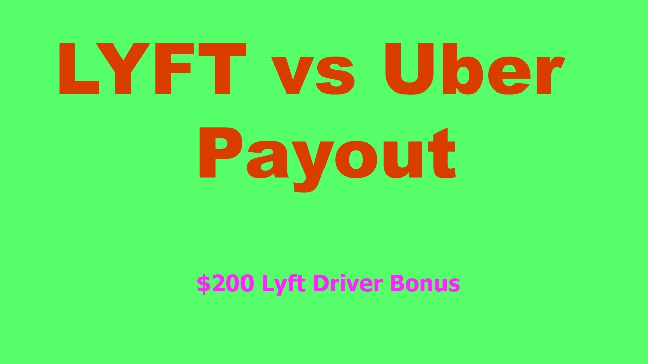 750 Lyft Driver Bonus Uber Payout Rate Is A Scam You 750 Lyft Driver Bonus Uber Payout Rate Is A Scam