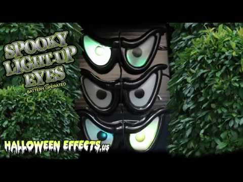 Spooky Light Up Eyes light string