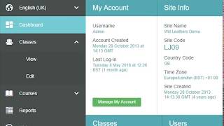 Learning Management System for LJ Create