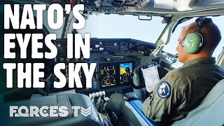 What Are NATO's 'Eyes In The Sky'? On Board The AWACS Aircraft | Forces TV