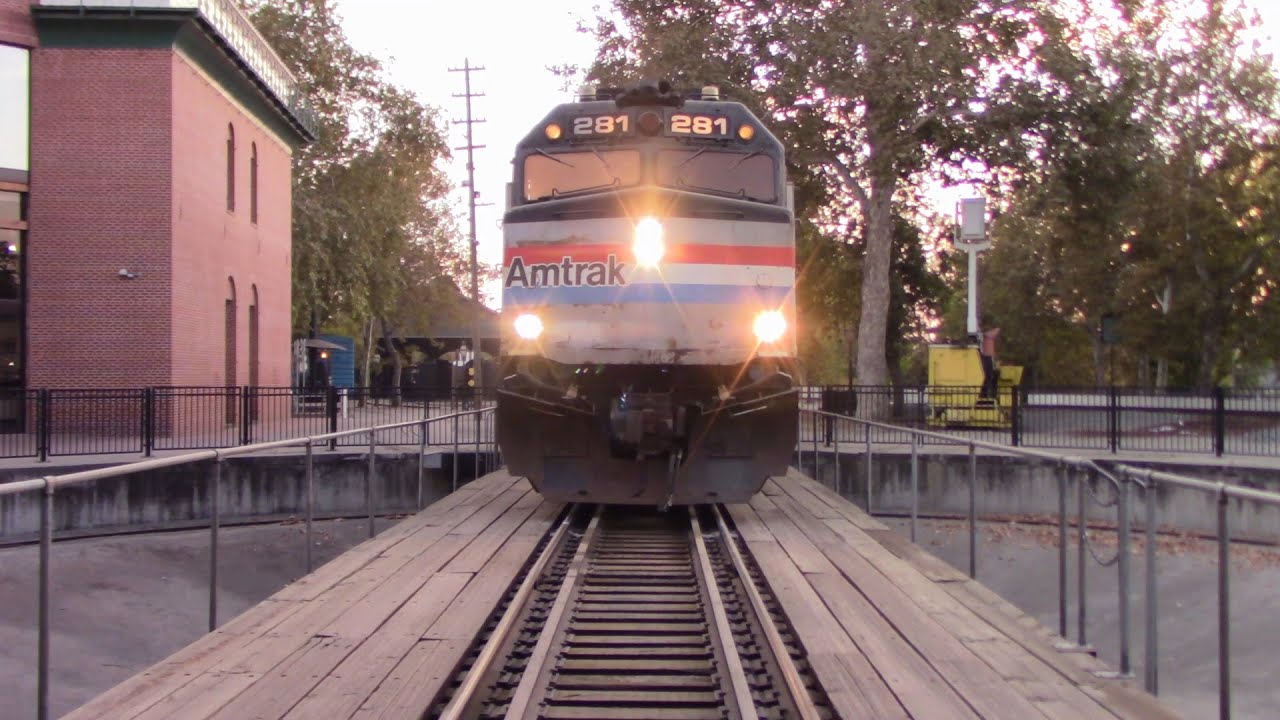 AMTK 281 on The Sacramento Southern Railroad (Amtrak’s 50th Anniversary Special)