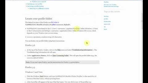 How to Back Up and Take Your FireFox Profile to A New Computer