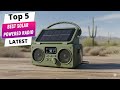 ✅ Best solar powered radio: Solar powered radio (Buying Guide)