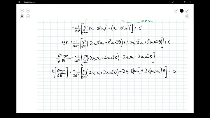 The EM algorithm. Part 6 - Missing Data M-Step