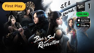 Blade & Soul : Revolution (ios, android) - First SEA Launch Gameplay Part 1 screenshot 5