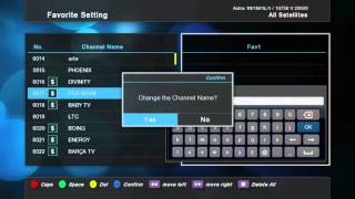 Medi@link SmartHOME Series Favorite Satellite Channel Setting V1 1