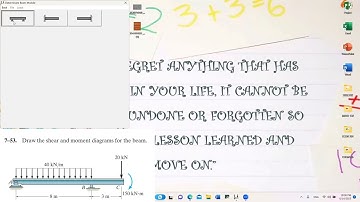 How to use MDsolid software - Course 202 ( strength of materials)