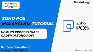 How do I process a sales order in Zoho POS? | Billing Software | Formerly known as Zoho Zakya