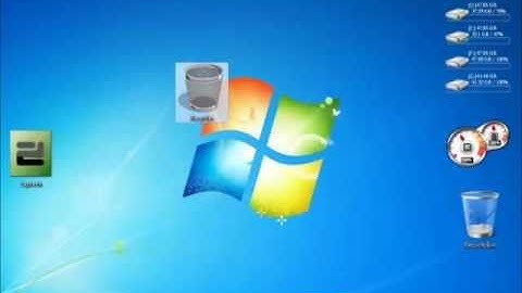 How to pin Recycle Bin into the Taskbar in Windows 7
