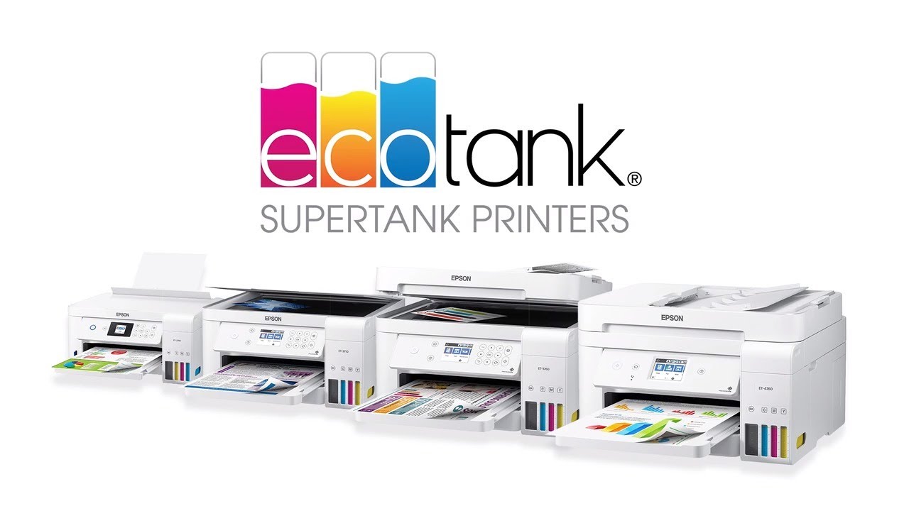 Meet the newest EcoTank Printers