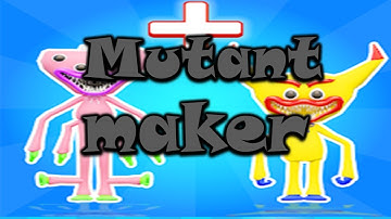 Mutant Maker - Merge Anything - Gameplay Walkthrough Part 1 Tutorial Levels 1-4