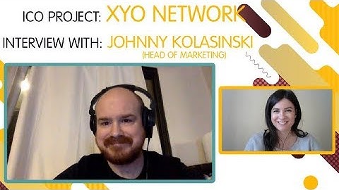 ICO "XYO NETWORK" interview with  Johnny Kolasinski [ENG][SUB: RU]