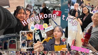 Hong Kong with family🩷! Eat a lot🥣,Temple hopping⛩️,sightseeing