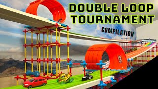 DIECAST CARS TOURNAMENT | LOOP DE LOOP RACE | COMPILATION screenshot 3