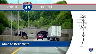 Interstate 49 - Alma to Bella Vista - Arkansas |  Drive America's Highways 🚙